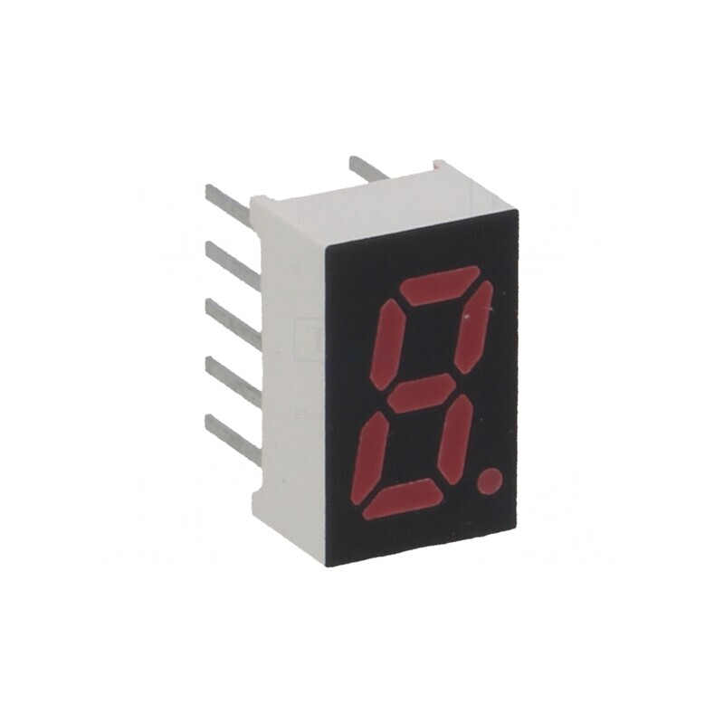 Afișaj LED 7 Segmente 8mm Roșu | Electronic-mag.ro | Componente Electronice Afișaj LED 7 Segmente 8mm Roșu | Electronic-mag.ro | Componente Electronice