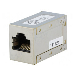 Adaptor Cat 6a Ecranat 8P8C | Electronic-mag.ro | Componente Electronice