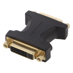 Adaptor DVI-I Dual Link Negru | Electronic-mag.ro | Componente Electronice