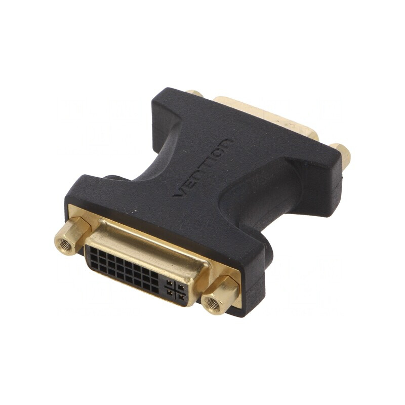 Adaptor DVI-I Dual Link Negru | Electronic-mag.ro | Componente Electronice