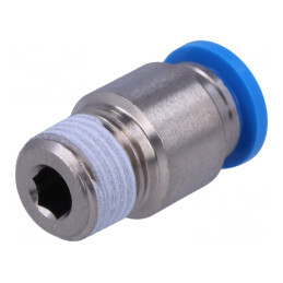 Racord Push-in Simplu 0,95-6bar NBR | Electronic-mag.ro | Componente Electronice