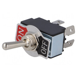 Comutator Basculant DPST ON-OFF 20A 12V | Electronic-mag.ro | Componente Electronice