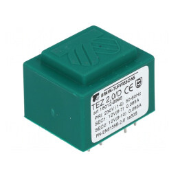 Transformator Încapsulat 2VA 230V 12V 83mA | Electronic-mag.ro | Componente Electronice