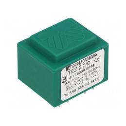 Transformator Încapsulat 2VA 230VAC 7.5V PCB | Electronic-mag.ro | Componente Electronice