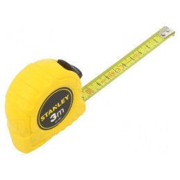 Ruletă de Măsură 3m Plastic Galben | Electronic-mag.ro | Componente Electronice