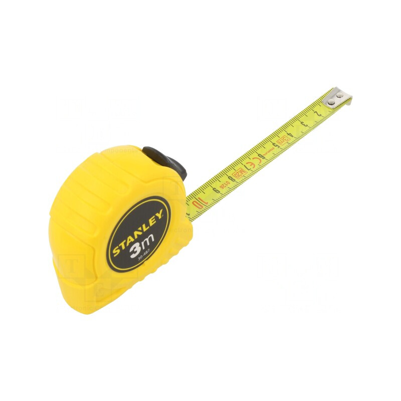 Ruletă de Măsură 3m Plastic Galben | Electronic-mag.ro | Componente Electronice