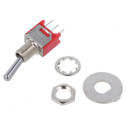 Comutator Basculant SPDT ON-ON 1A/250VAC 3A/28VDC | Electronic-mag.ro | Componente Electronice