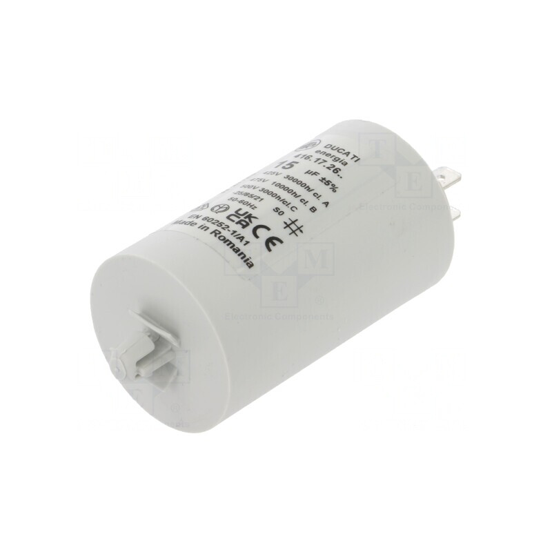 Condensator Motoare 15uF 425VAC | Electronic-mag.ro | Componente Electronice Condensator Motoare 15uF 425VAC | Electronic-mag.ro | Componente Electronice