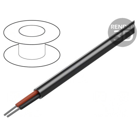 Cablu Neecranat 1x2x18AWG Cu PVC Crom 305m | Electronic-mag.ro | Componente Electronice