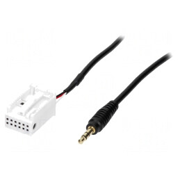 Cablu Adaptor Auxiliar Jack 3,5mm Audi 0,8m | Electronic-mag.ro | Componente Electronice