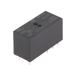 Releu Electromagnetic DPDT 48VDC 8A PCB | Electronic-mag.ro | Componente Electronice