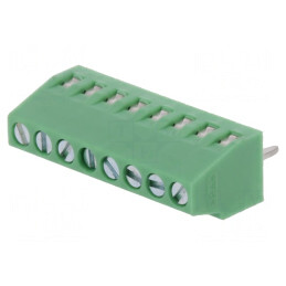 Regletă Conexiuni PCB 90° 2,54mm 8 Piste 6A | Electronic-mag.ro | Componente Electronice