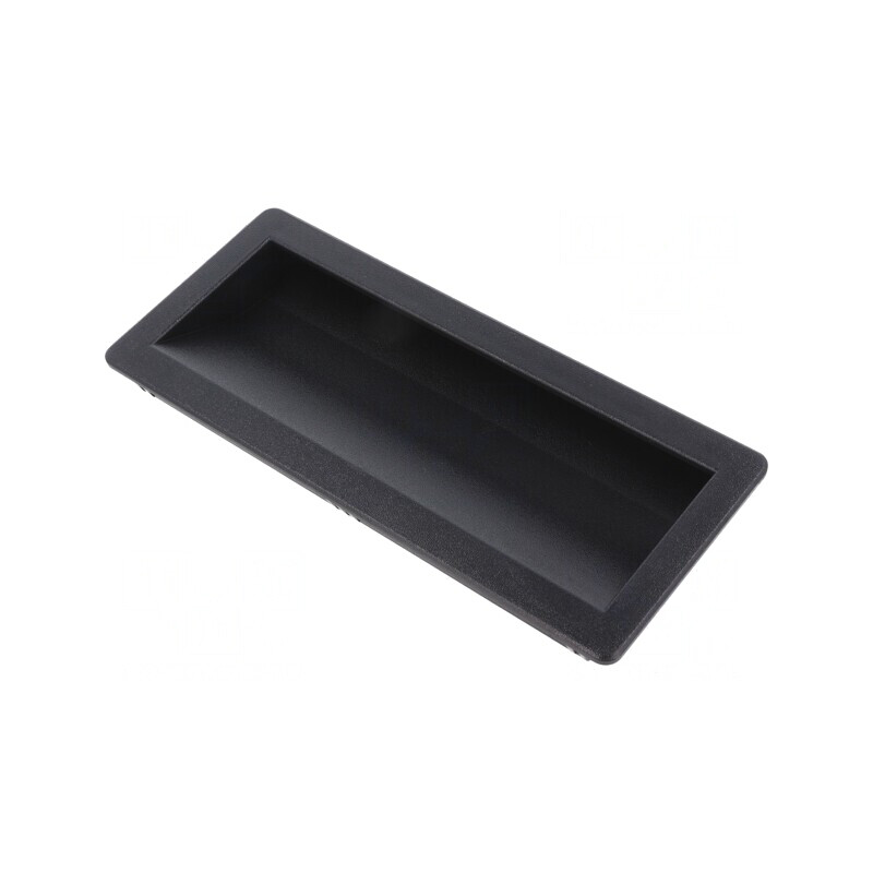 Suport termoplast negru 78,5x186x22mm | Electronic-mag.ro | Componente Electronice