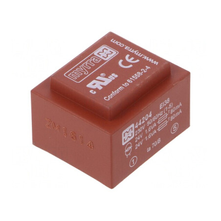 Transformator Încapsulat 3,2VA 230V/24V PCB | Electronic-mag.ro | Componente Electronice
