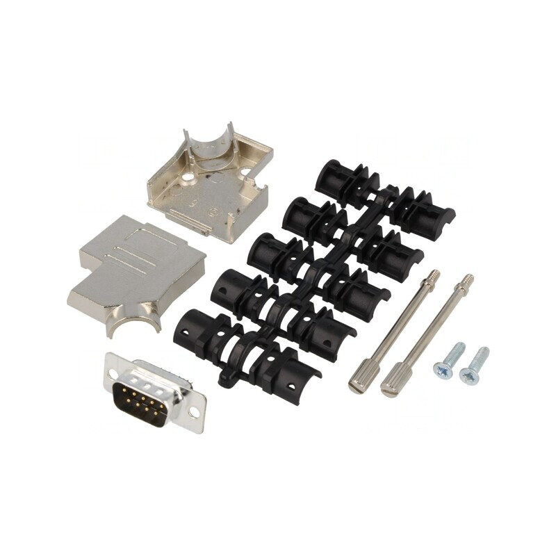 Set Conector D-Sub 9 Pin Mufă Tată Lipire Neagră | Electronic-mag.ro | Componente Electronice Set Conector D-Sub 9 Pin Mufă Tată Lipire Neagră | Electronic-mag.ro | Componente Electronice