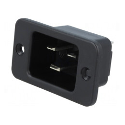 Conector Alimentare AC Tată 16A 250V IEC 60320 | Electronic-mag.ro | Componente Electronice