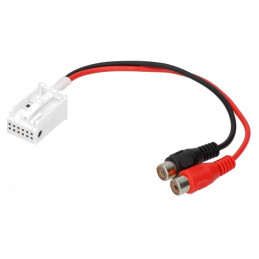Adaptor Aux RCA pentru Citroën și Peugeot | Electronic-mag.ro | Componente Electronice