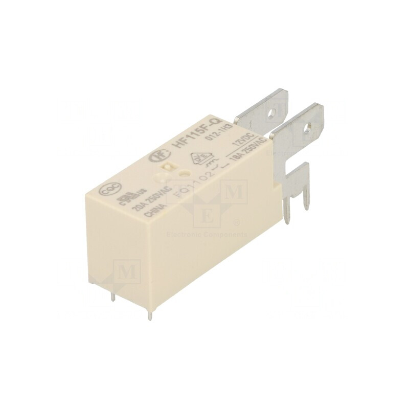 Releu Electromagnetic SPST-NO 12VDC 20A 250VAC | Electronic-mag.ro | Componente Electronice