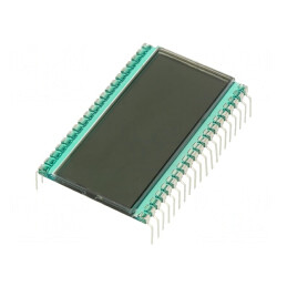 Afișaj LCD cu 7 Segmente, 4.5 Digiti, STN Pozitiv, -20÷70°C | Electronic-mag.ro | Componente Electronice