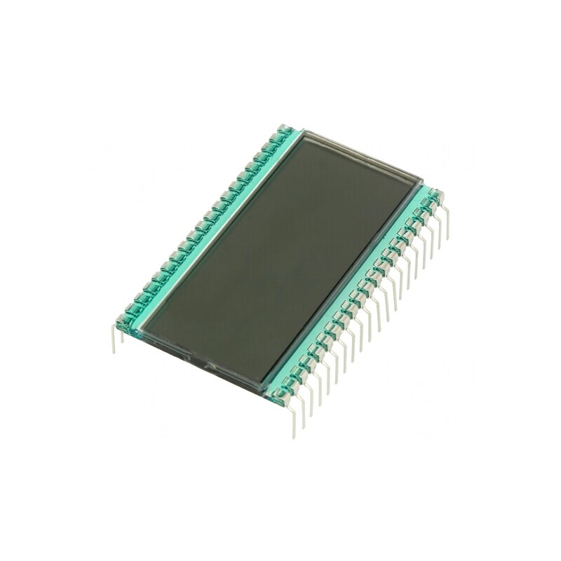 Afișaj LCD cu 7 Segmente, 4.5 Digiti, STN Pozitiv, -20÷70°C | Electronic-mag.ro | Componente Electronice