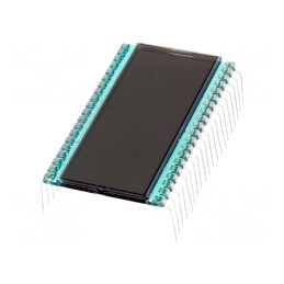 Afișaj LCD 7 Segmente 5 Digiți STN Positive | Electronic-mag.ro | Componente Electronice