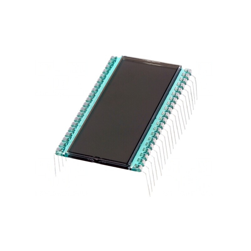 Afișaj LCD 7 Segmente 5 Digiți STN Positive | Electronic-mag.ro | Componente Electronice