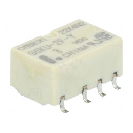 Releu Electromagnetic DPDT 3VDC 1A | Electronic-mag.ro | Componente Electronice