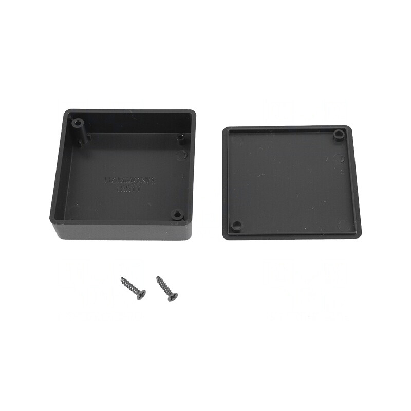 Carcasă universală 60x60x20mm ABS neagră | Electronic-mag.ro | Componente Electronice Carcasă universală 60x60x20mm ABS neagră | Electronic-mag.ro | Componente Electronice