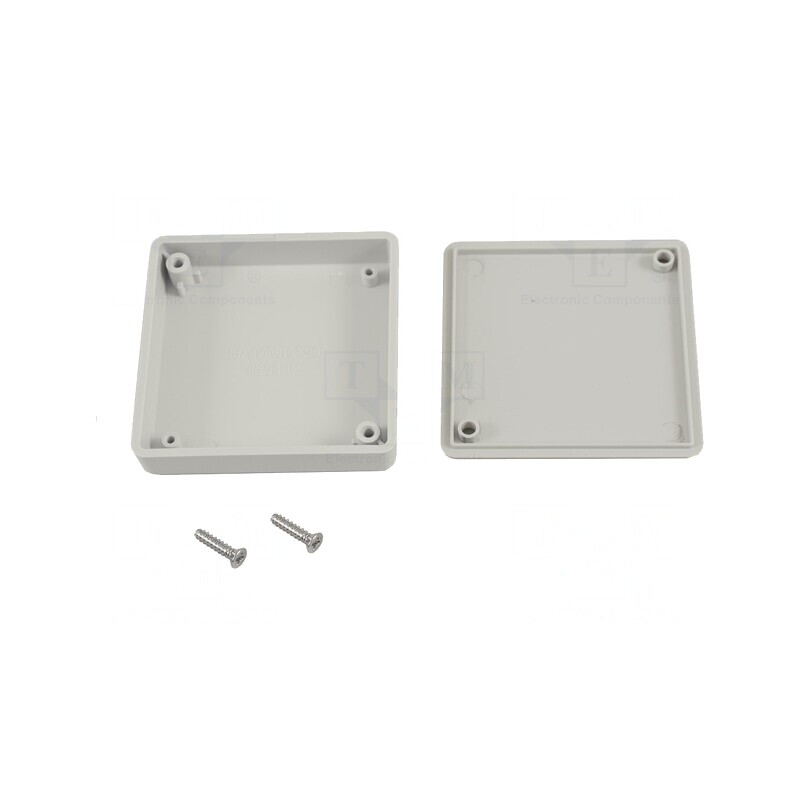 Carcasă universală gri 60x60x15mm 1551 MINI ABS | Electronic-mag.ro | Componente Electronice Carcasă universală gri 60x60x15mm 1551 MINI ABS | Electronic-mag.ro | Componente Electronice