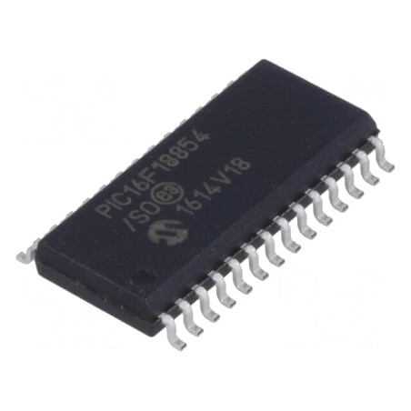 Microcontroler PIC 7kB 32MHz 2.3-5.5V SMD SO28 | Electronic-mag.ro | Componente Electronice