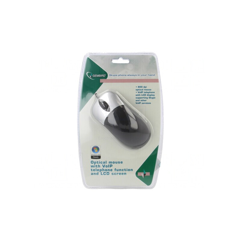 Mouse optic USB negru cu cablu 1,5m | Electronic-mag.ro | Componente Electronice