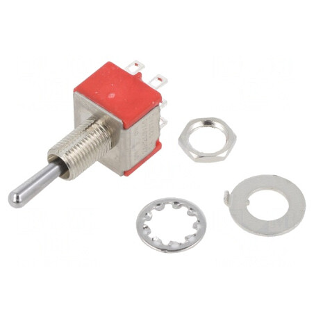 Comutator Basculant 3 Pozitii ON-OFF-ON 2A/250VAC 5A/28VDC | Electronic-mag.ro | Componente Electronice