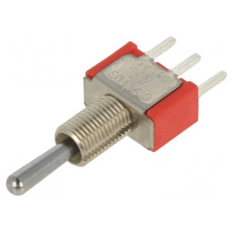 Comutator Basculant 3 Poziții ON-OFF-(ON) 2A 250VAC | Electronic-mag.ro | Componente Electronice