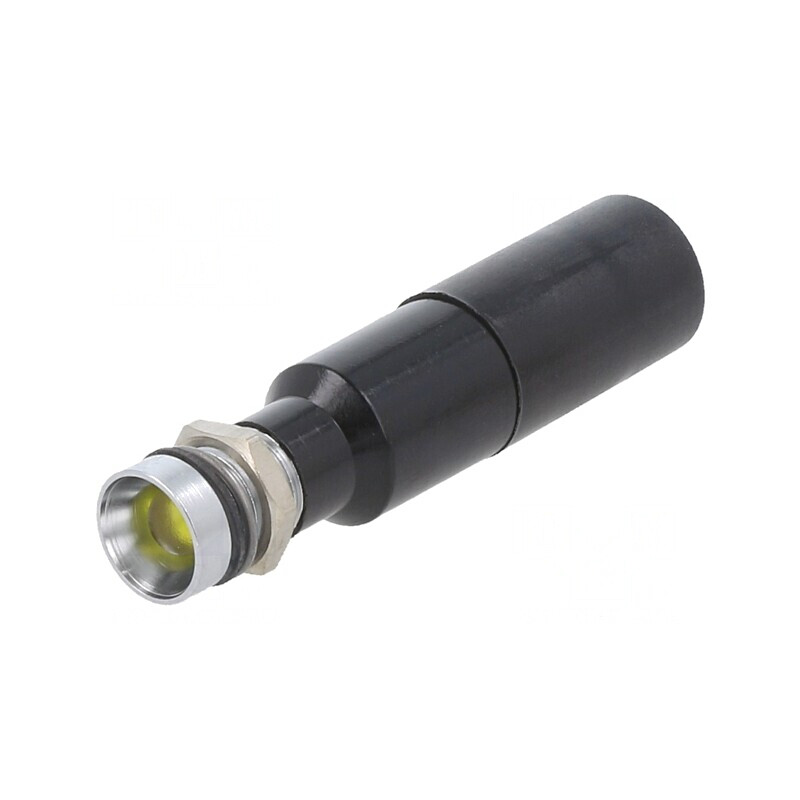 Lampă LED galbenă 230V Ø8mm | Electronic-mag.ro | Componente Electronice