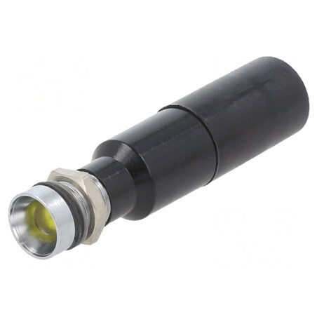 Lampă LED galbenă 230V Ø8mm | Electronic-mag.ro | Componente Electronice