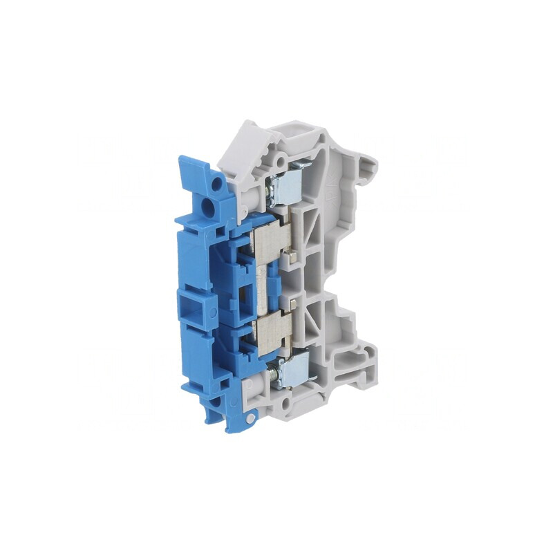 Conector de Șine 0.2-4mm² 2 Borne Albastru/Gri | Electronic-mag.ro | Componente Electronice Conector de Șine 0.2-4mm² 2 Borne Albastru/Gri | Electronic-mag.ro | Componente Electronice
