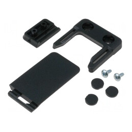 Clips Carcasă ABS Soft Negru | Electronic-mag.ro | Componente Electronice