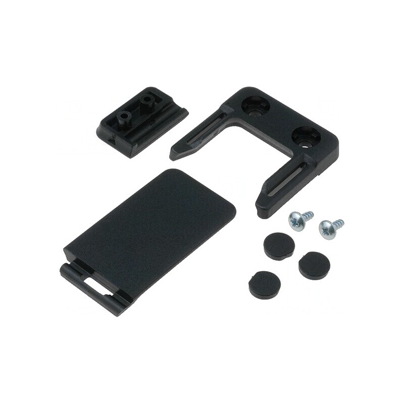 Clips Carcasă ABS Soft Negru | Electronic-mag.ro | Componente Electronice