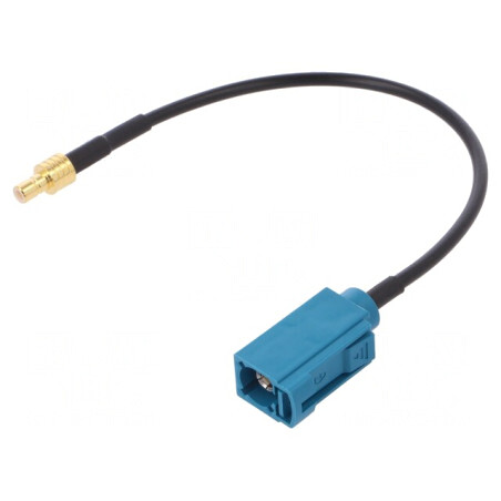 Cablu Fakra Mamă 150mm SMB Tată Drept | Electronic-mag.ro | Componente Electronice