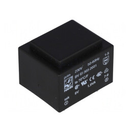 Transformator Încapsulat 1,9VA 230V 9V 211mA PCB | Electronic-mag.ro | Componente Electronice