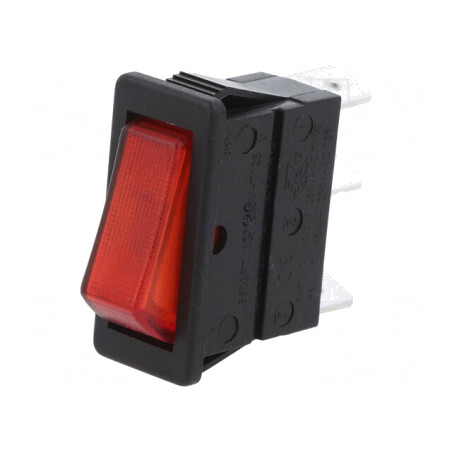 Rocker Switch 16A 250V AC 6.3x0.8mm Connectors | Electronic-mag.ro | Componente Electronice
