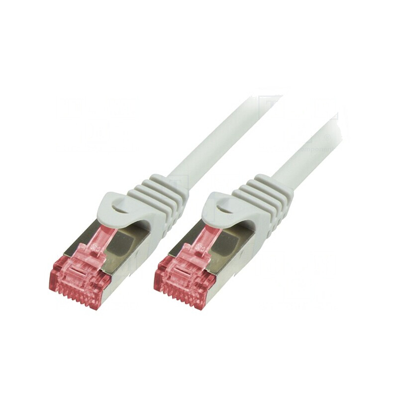 Patch cord alb 3m S/FTP CAT6 LSZH | Electronic-mag.ro | Componente Electronice Patch cord alb 3m S/FTP CAT6 LSZH | Electronic-mag.ro | Componente Electronice