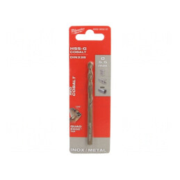 Burghiu metal 5,5mm HSS-Co oțel rapid cu cobalt | Electronic-mag.ro | Componente Electronice