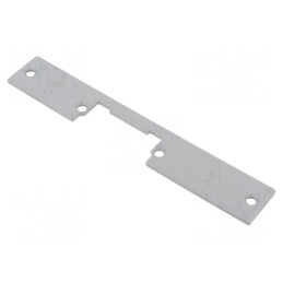 Tablă Frontală Gri 25x160mm | Electronic-mag.ro | Componente Electronice