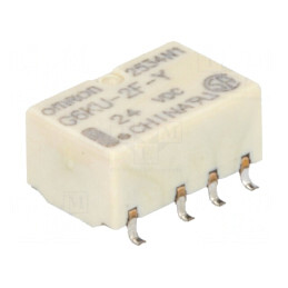 Releu Electromagnetic DPDT 24VDC 1A | Electronic-mag.ro | Componente Electronice