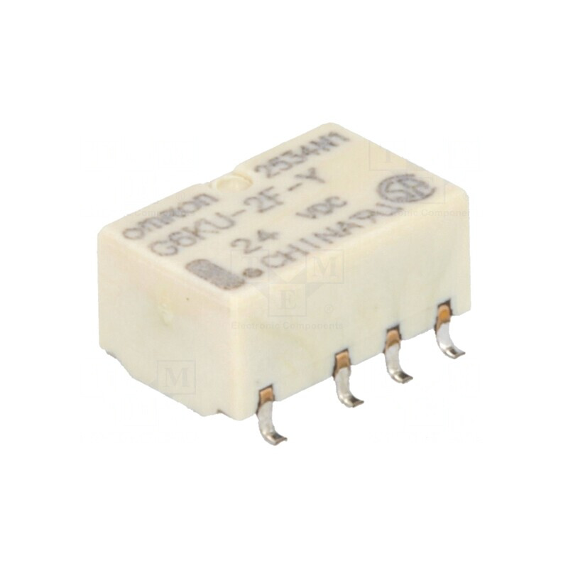 Releu Electromagnetic DPDT 24VDC 1A | Electronic-mag.ro | Componente Electronice