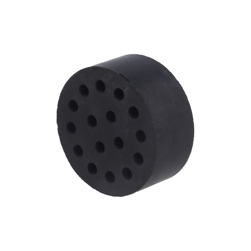 Insert Ppresetupă 6mm Cauciuc NBR 16 Orificii | Electronic-mag.ro | Componente Electronice