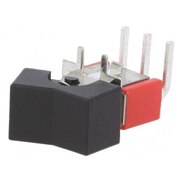 Comutator Basculant ON-ON Negru 2A/250VAC 5A/28VDC | Electronic-mag.ro | Componente Electronice