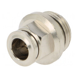 Racord Push-In Alamă Nichelată 1/2" | Electronic-mag.ro | Componente Electronice