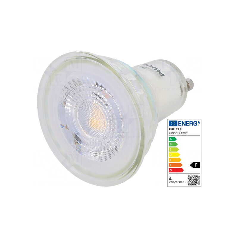Lampă LED GU10 3,5W 2700K 255lm Alb Cald | Electronic-mag.ro | Componente Electronice Lampă LED GU10 3,5W 2700K 255lm Alb Cald | Electronic-mag.ro | Componente Electronice